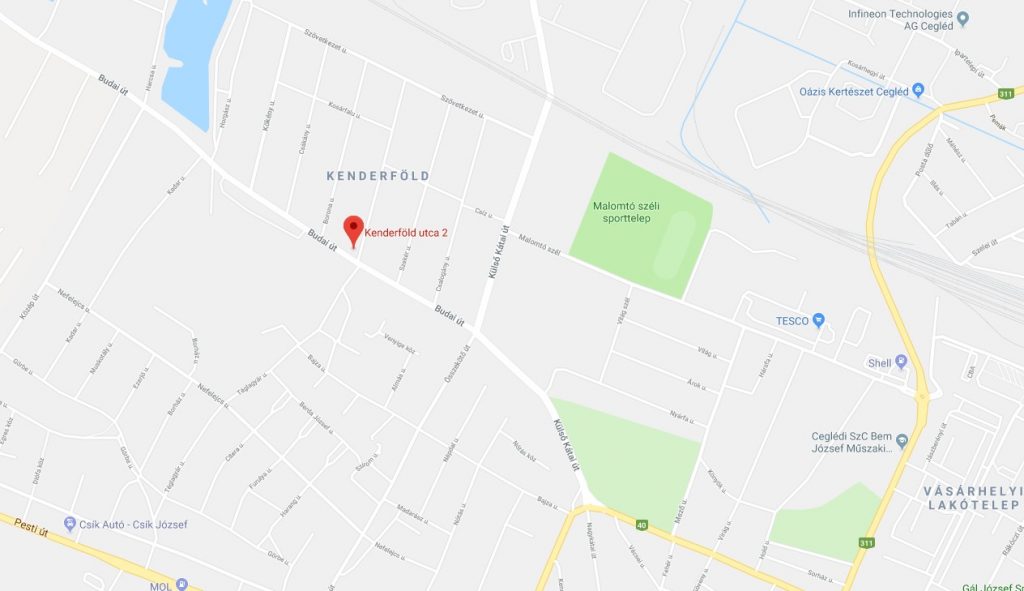 Cegléd, Kenderföld utca 2.
